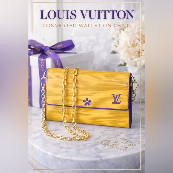 Louis Vuitton Handbags - LOUIS VUITTON Epi Leather Yellow Porte Monnaie Billets Cartes Wallet
converted